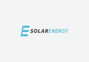 eps10 vector solar energía logo con inicial letra mi aislado en gris antecedentes