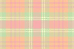 Tartan Plaid With Summer Color Pattern. vector