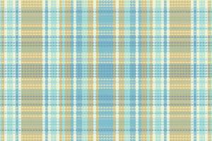 Tartan Plaid With Summer Color Pattern. vector