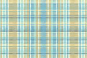 Tartan Plaid With Summer Color Pattern. vector