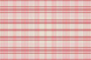 Tartan Plaid With Summer Color Pattern. vector