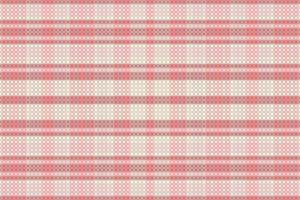 Tartan Plaid With Summer Color Pattern. vector