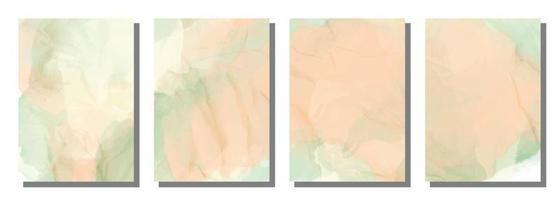 Abstract watercolor brush background. vector