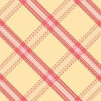 Tartan Plaid With Summer Color Pattern. vector