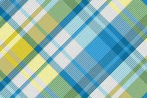 Tartan Plaid With Summer Color Pattern. vector