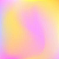 Colorful pastel gradient. Blurred abstract background. Smooth transitions of pink and yellow colors. Rainbow backdrop. vector