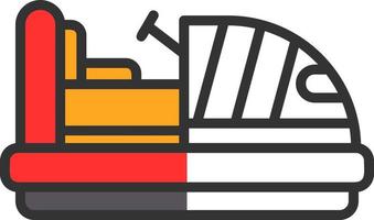 Dodgem Vector Icon Design