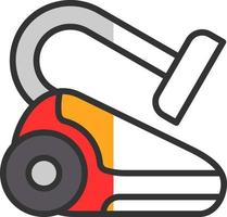 Vacuum Cleaner Vector Icon Design