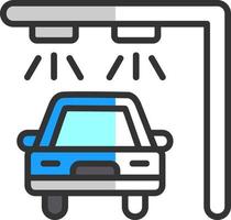 Car Wash Vector Icon Design