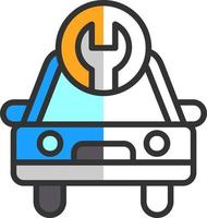 Car Service Vector Icon Design