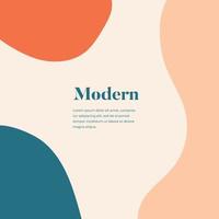 Abstract minimal backgrounds. Hand drawing various shapes and text. Trendy modern contemporary vector illustration. Every background is isolated. Pastel color