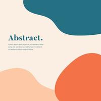 Abstract minimal backgrounds. Hand drawing various shapes and text. Trendy modern contemporary vector illustration. Every background is isolated. Pastel color