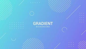 Gradient background with geometric style. Vector illustration