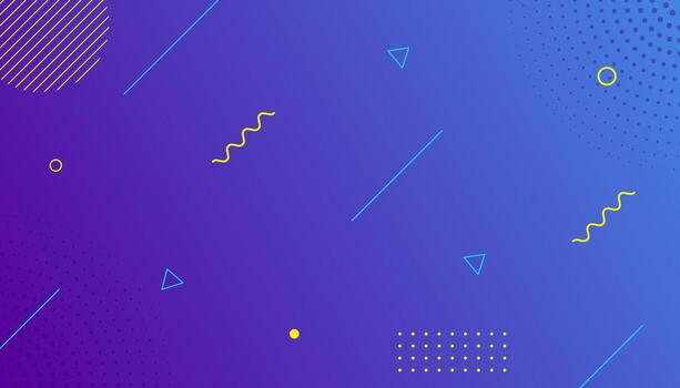 moderno degradado resumen memphis estilo con geométrico antecedentes. vector ilustración