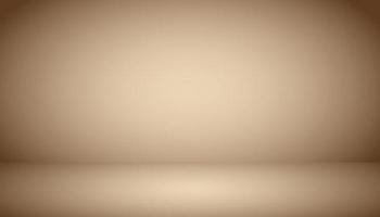 Abstract background. The studio space is empty. With a smooth and soft brown color vector