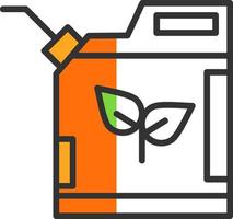 Eco Fuel Vector Icon Design