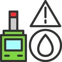 Diabetes Vector Icon Design