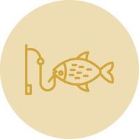 Fishing Vector Icon Design