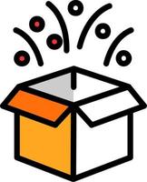 Magic Box Vector Icon Design