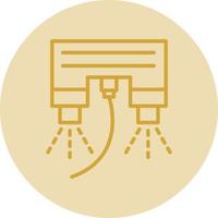 Flyboard Vector Icon Design