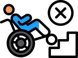 Disable Vector Icon Design