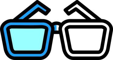 Glasses Vector Icon Design