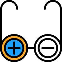 Prescription Glasses Vector Icon Design