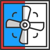 Ventilation Vector Icon Design