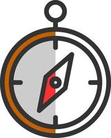 Compass Vector Icon Design