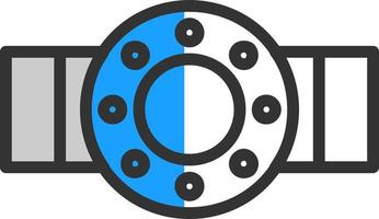 Flange Vector Icon Design