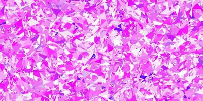 Light purple vector background with polygonal forms.