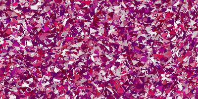 Light purple vector pattern with polygonal shapes.