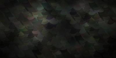 Dark Gray vector background in polygonal style.