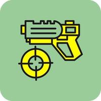Shooting Game Vector Icon Design