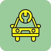 Car Service Vector Icon Design