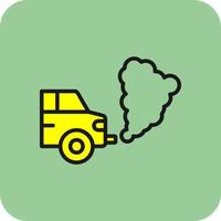 Emission Vector Icon Design