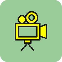 Video Camera Vector Icon Design