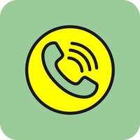 Telephone Vector Icon Design