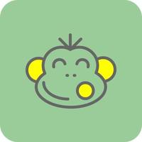 Monkey Vector Icon Design