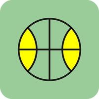 Basketball Vector Icon Design