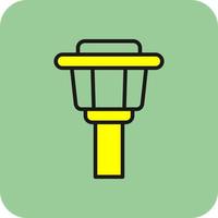Control Tower Vector Icon Design