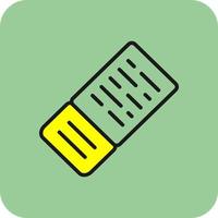 Ticket Vector Icon Design