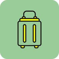 Suitcase Vector Icon Design