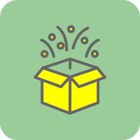 Magic Box Vector Icon Design