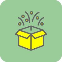 Magic Box Vector Icon Design