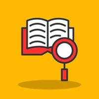 Search Of Knowledge Vector Icon Design