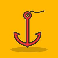 Anchor Vector Icon Design