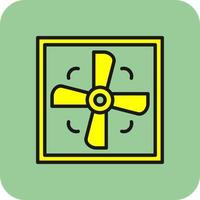 Ventilation Vector Icon Design