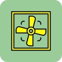 Ventilation Vector Icon Design