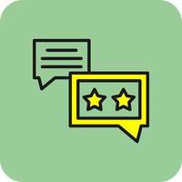 Feedback Vector Icon Design